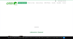 Desktop Screenshot of greenvet.fr